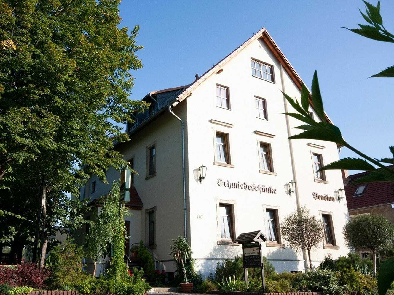 Pension Schmiedeschaenke Dresden Bagian luar foto